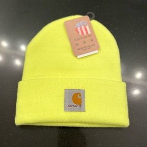 NWT Neon Carhartt Beanie